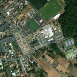 Vue satellite de Aire d'accueil de camping-cars à Le Poinçonnet