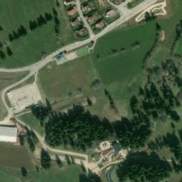 Vue satellite de Camping car Park à Jougne