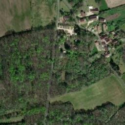 Vue satellite de P'tit Camping de la Roche Posay à Vicq-sur-Gartempe