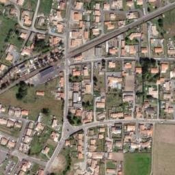Vue satellite de Le Sableau à Saint-Hilaire-de-Riez