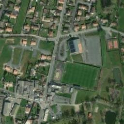Vue satellite de Aire d'accueil municipale de camping-car La Chapelle Saint Laurent à La Chapelle-Saint-Laurent
