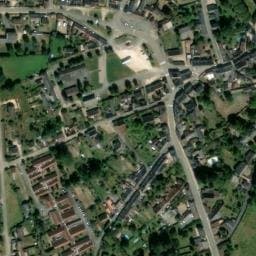 Vue satellite de Aire de camping-car à La Celle-Condé à La Celle-Condé