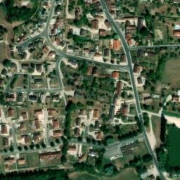 Vue satellite de Camping de l'Etang Titard à Saint-Germain-du-Bois