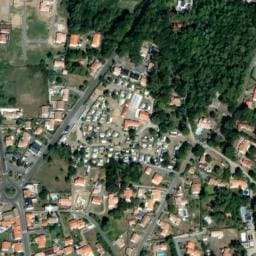 Vue satellite de Camping Résidéa à Saint-Hilaire-de-Riez
