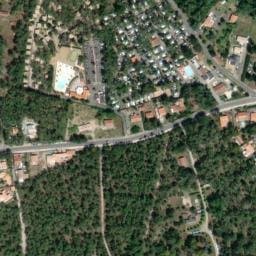 Vue satellite de La Conge à Saint-Hilaire-de-Riez