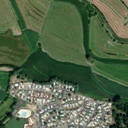Vue satellite de L'Étang de Besse à Saint-Hilaire-de-Riez