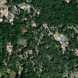 Vue satellite de Flower Camping Au Bois des Biches à Saint-Hilaire-de-Riez
