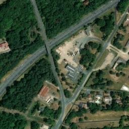 Vue satellite de Les Grands Pins à Luant