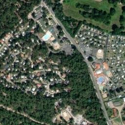 Vue satellite de Domaine des Pins à Saint-Hilaire-de-Riez