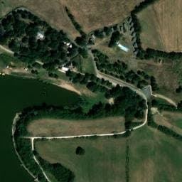 Vue satellite de Camping du Village Loisirs de Goule à Bessais-le-Fromental