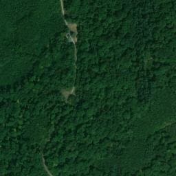 Vue satellite de hunters hut à Saint-Eusèbe