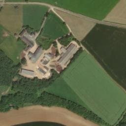 Vue satellite de Halle du Four à chaux de Thenezay à Thénezay