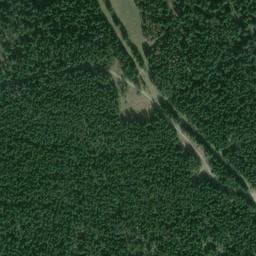Vue satellite de Cabane de la Route à Cyrille à Rochejean