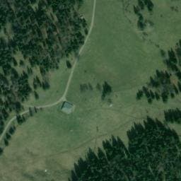 Vue satellite de Cabane de La Coquille à Longevilles-Mont-d'Or