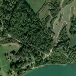 Vue satellite de Affûts du Lac de St Cyr à Beaumont Saint-Cyr