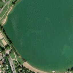 Vue satellite de Aire de camping-car à Dissay à Dissay