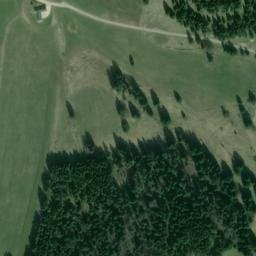 Vue satellite de Alpage des granges raguin à Rochejean