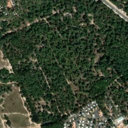 Vue satellite de Camping de Sion à Saint-Hilaire-de-Riez