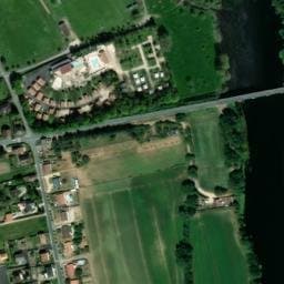 Vue satellite de Camping Les Chalets de Moulière à Vouneuil-sur-Vienne