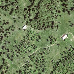 Vue satellite de Cabane de la Gym à Longevilles-Mont-d'Or