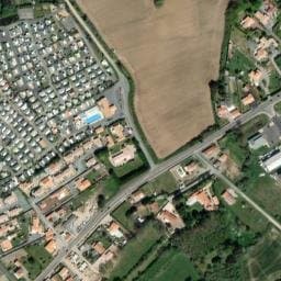 Vue satellite de Camping Domaine Le Chatelier à Saint-Hilaire-de-Riez