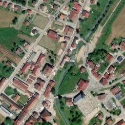 Vue satellite de Bloc sanitaire à Les Pontets