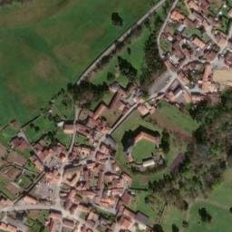 Vue satellite de Aire de stationnement camping-car – L’Atelier de la Gare - Sigournais à Sigournais