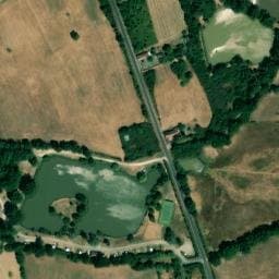 Vue satellite de Camping municipal les Millots à Migné
