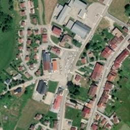 Vue satellite de Gîte La Chaumière à Les Pontets