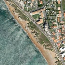 Vue satellite de La Padrelle à Saint-Hilaire-de-Riez