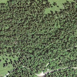 Vue satellite de La Pisserette à Rochejean