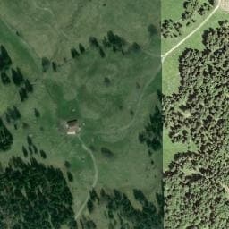 Vue satellite de Chalet de la Gentille-Vieille à Les Villedieu