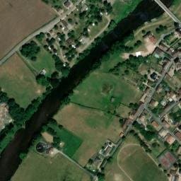 Vue satellite de Aire de camping-car à Uxeau à Uxeau