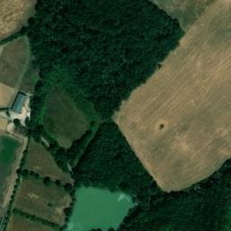 Vue satellite de Aire de camping-car à Velles à Velles