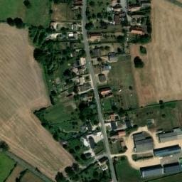 Vue satellite de Aire de stationnement à Saint-Georges-de-Poisieux