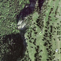 Vue satellite de Cabane de la Dent de Vaulion à Rochejean