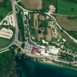 Vue satellite de Camping La Pergola - Capfun à Marigny