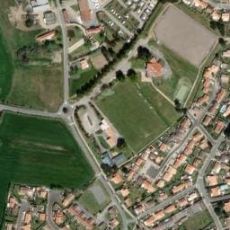 Vue satellite de Camping de la Rousselotière à Bretignolles-sur-Mer