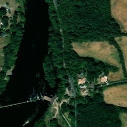 Vue satellite de Camping du parc de Crémault à Bonneuil-Matours