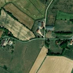 Vue satellite de Aire naturelle Camping les pommiers 71 à Juif