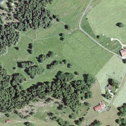 Vue satellite de La Palestine à Les Villedieu