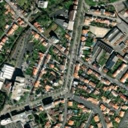 Vue satellite de Aire de camping-car à Nesmy à Nesmy