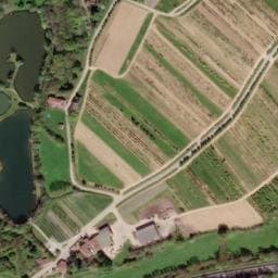 Vue satellite de Etape France Passion - Aire de camping-car L'Esprit d'Ici à La Châtaigneraie