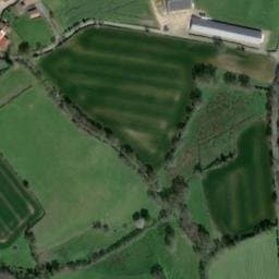 Vue satellite de Camping à la ferme Les Lodges de l'Aubertière à L'Absie