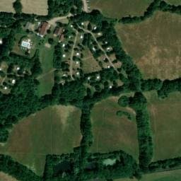 Vue satellite de Camping naturiste Les Fourneaux à Couzon