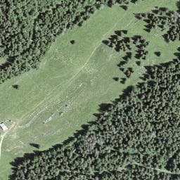 Vue satellite de Cabane du Levant (SCLL) à Mouthe