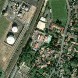 Vue satellite de Camping municipal (4) à Dissay
