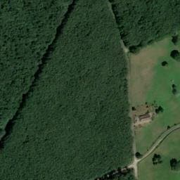 Vue satellite de Camping La p'Thite Marmande à Cérilly