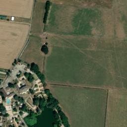 Vue satellite de Castel-Camping Château de l'Epervière à Gigny-sur-Saône