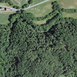 Vue satellite de La Sapiniere à Jougne